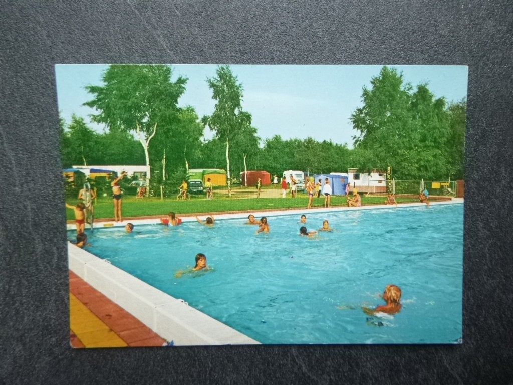 Echt, recr. centrum Marisheem/zwembad 1981, Verzenden, 1980 tot heden, Gelopen, Noord-Brabant