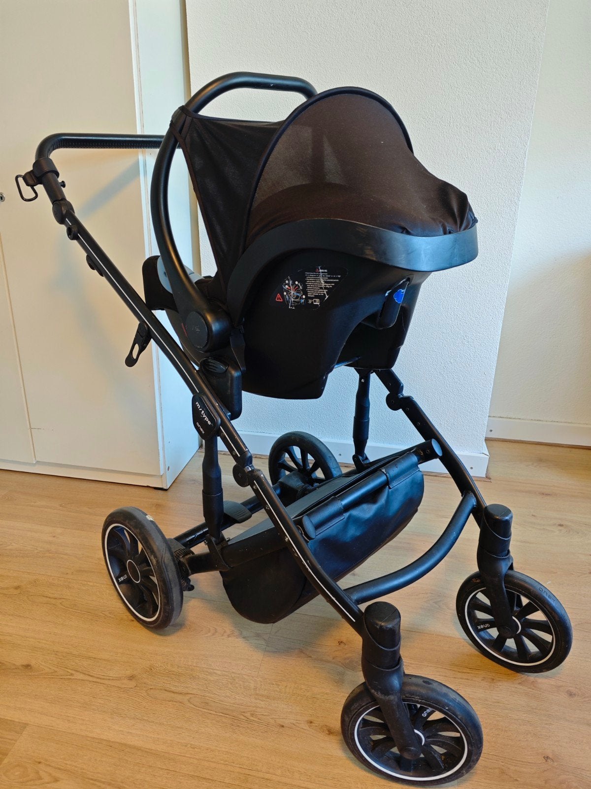 Anex m/type kinderwagen/combiwagen met autostoeltje, Kinderen en Baby's, Kinderwagens en Combinaties, Overige merken, Gebruikt