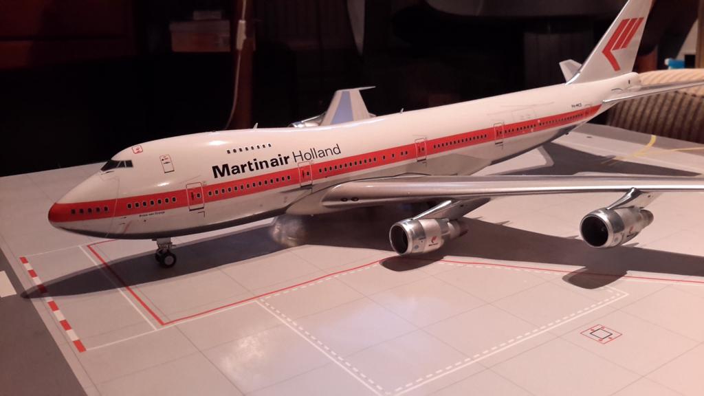 Gezocht martinair 747, Ophalen of Verzenden, Zo goed als nieuw, Schaalmodel