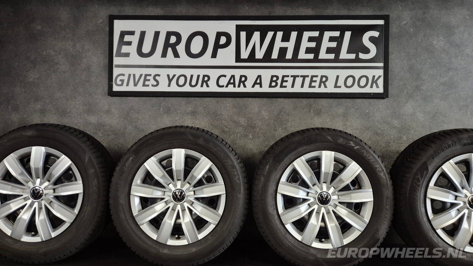 17 inch VW Tiguan Tayron Kodiaq Q3 velgen winterbanden, -, -, Banden en Velgen, 17 inch