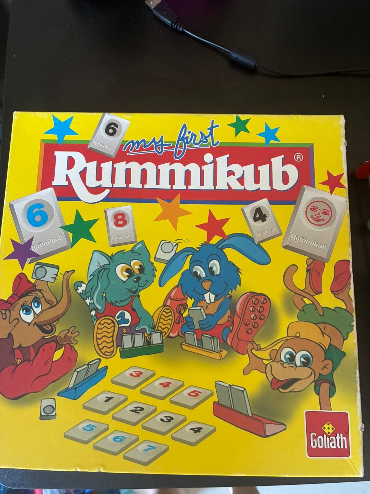 Rummikub junior - voor kinderen, Ophalen, Zo goed als nieuw