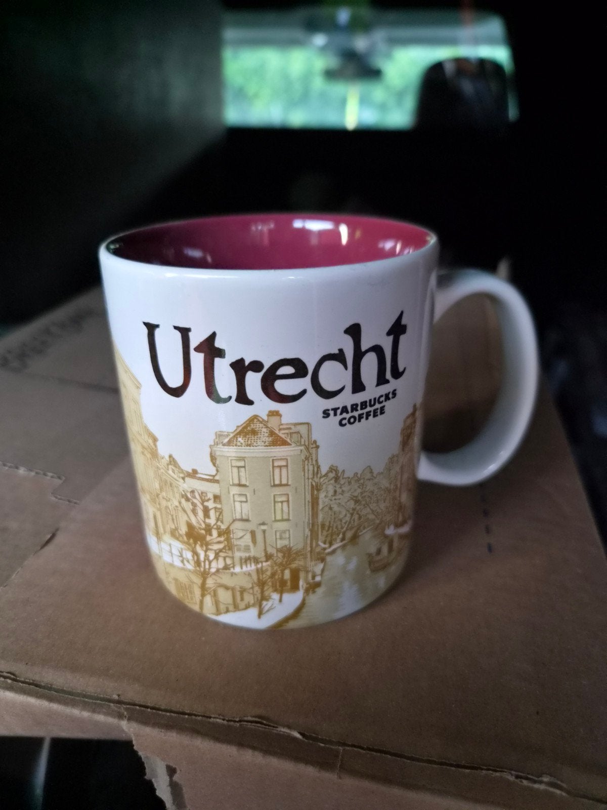 Starbucks Utrecht Beker - Collector's Item, Overige typen, Ophalen of Verzenden, Zo goed als nieuw, Steen/keramiek