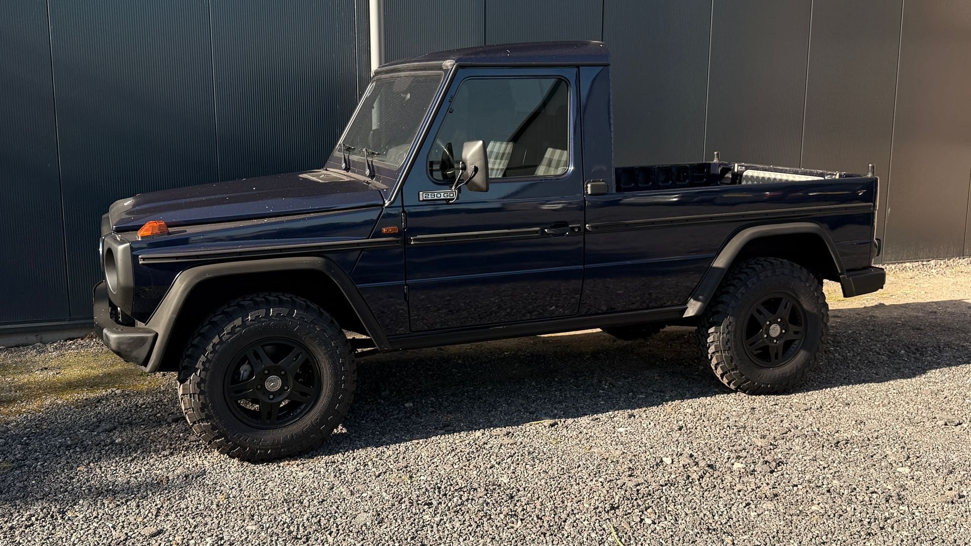 Mercedes-Benz G 290, Auto's, Mercedes-Benz, 94 pk, G-Klasse, Blauw, Bedrijf