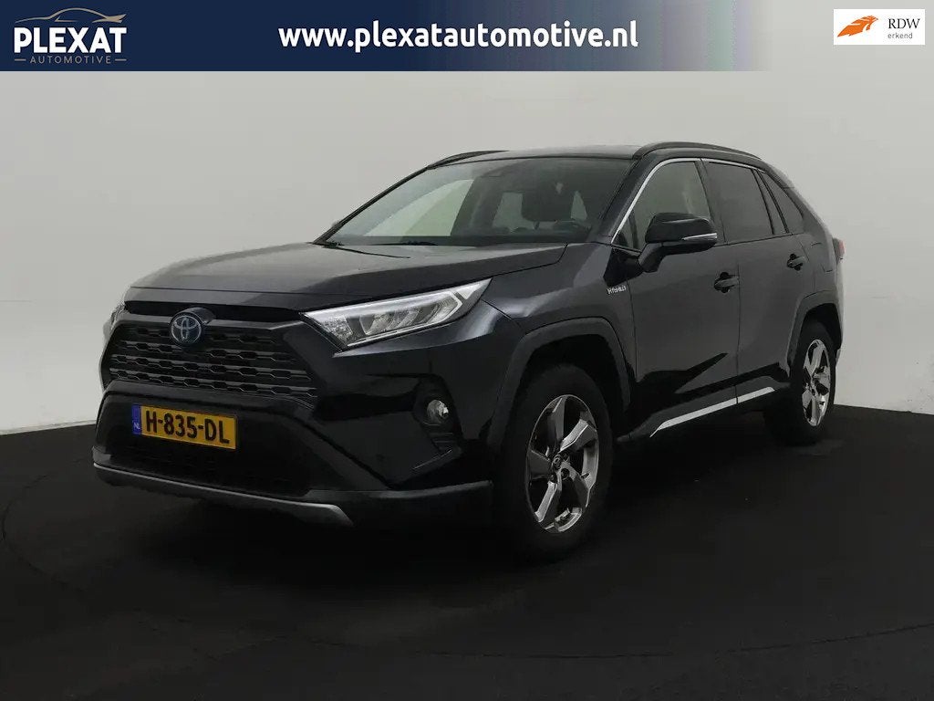 Toyota RAV4 2.5 Hybrid Dynamic Aut. | Full Led | Orig NL | T, Stof, Gebruikt, 4 cilinders, 2487 cc