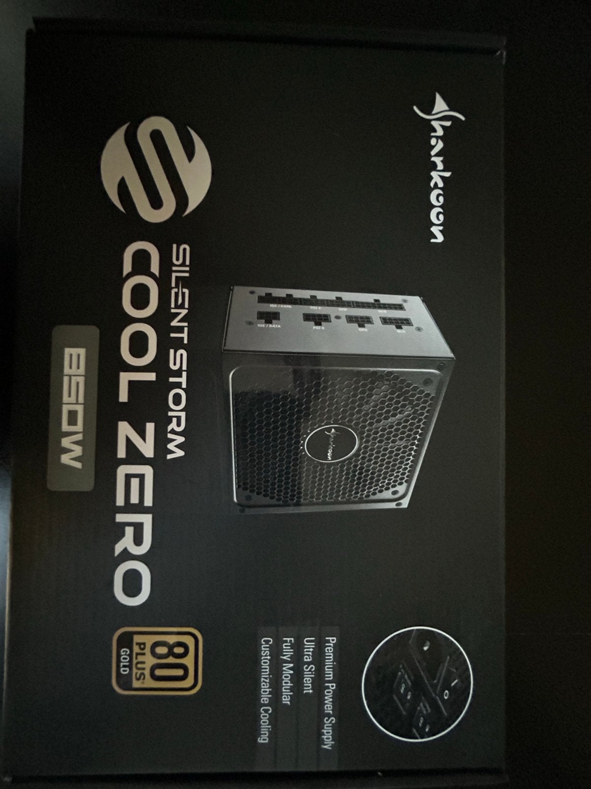 Silent Storm Cool Zero 850W 80 Plus Gold Voeding, Computers en Software, Ophalen, Zo goed als nieuw