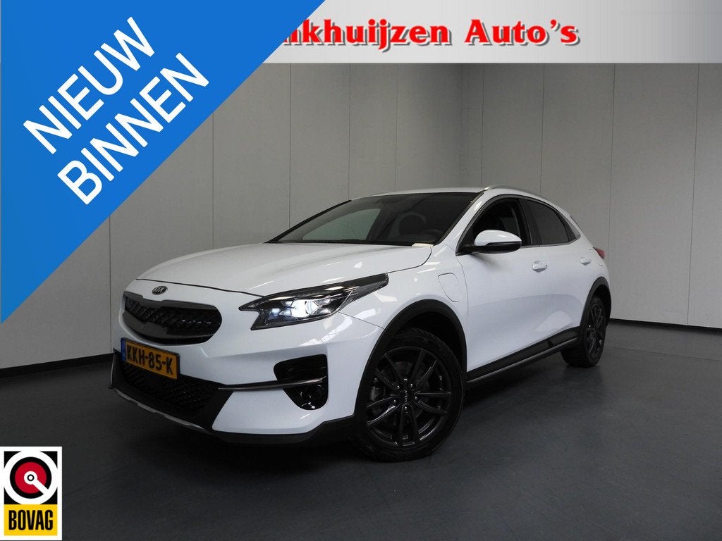 Kia XCeed 1.6 GDi PHEV Plug-In DynamicLine NAVI/CAMERA/LED/1, Auto's, Kia, XCeed, Gebruikt, Leder en Stof, Wit