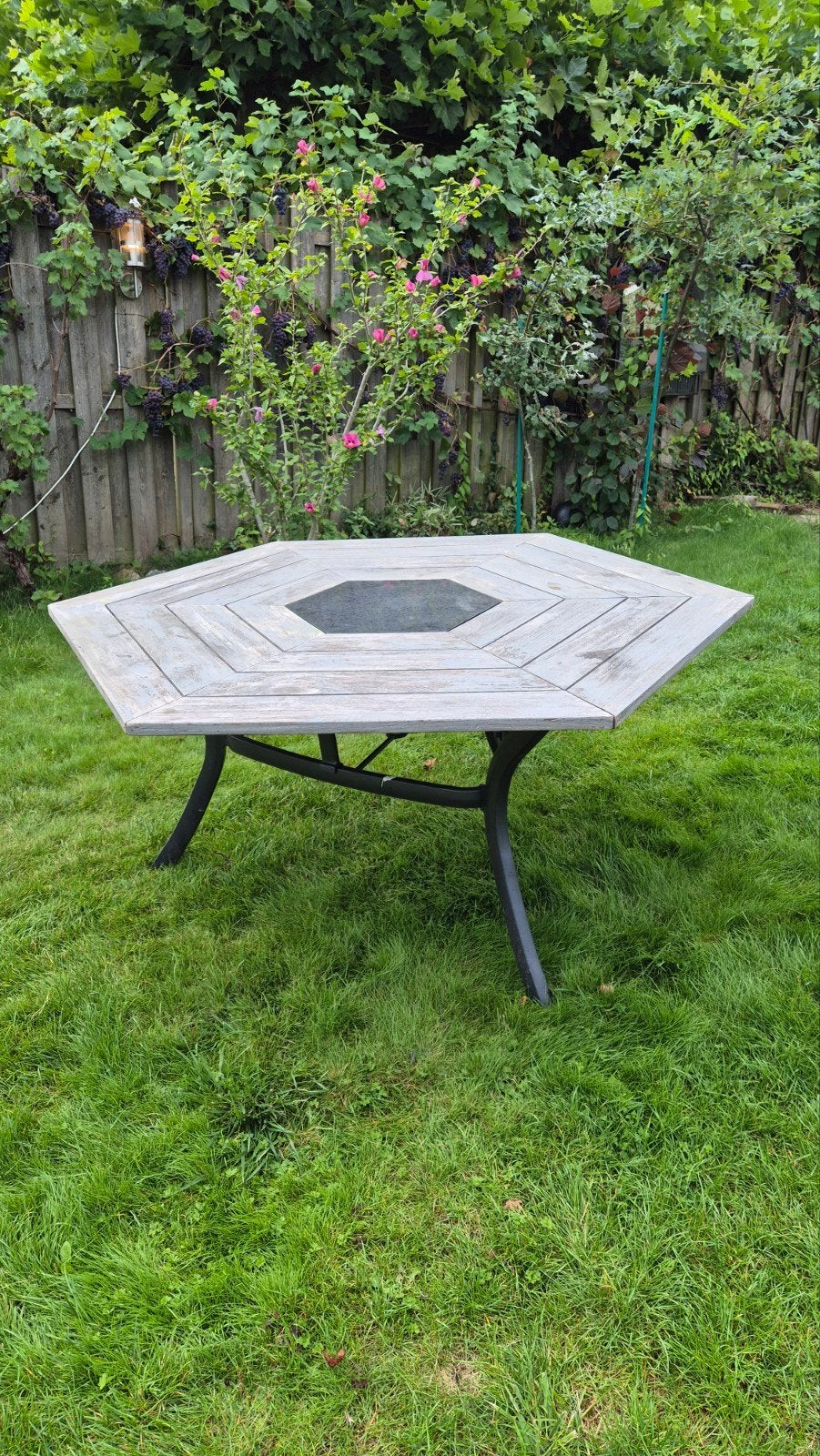 Ronde tuintafel 6 persoons Hartman, Tuin en Terras, Ophalen, Gebruikt, Rond