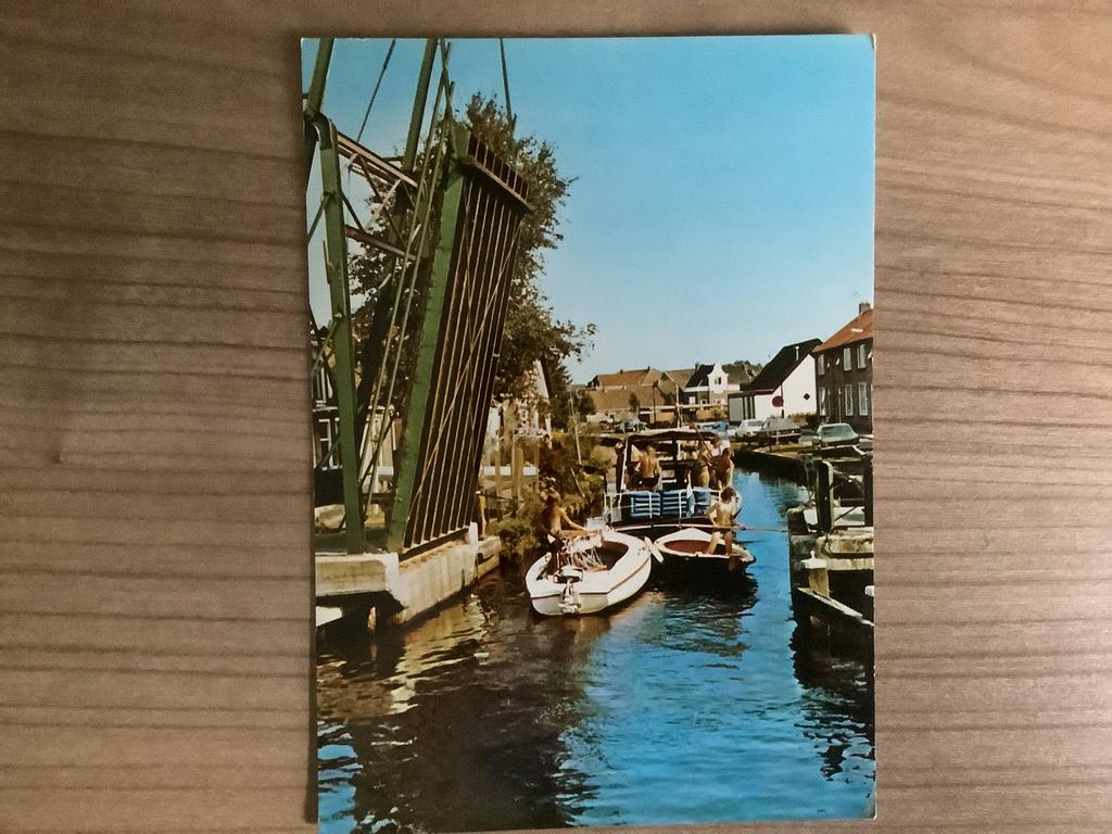ansichtkaart Akkrum, Verzenden, Gelopen