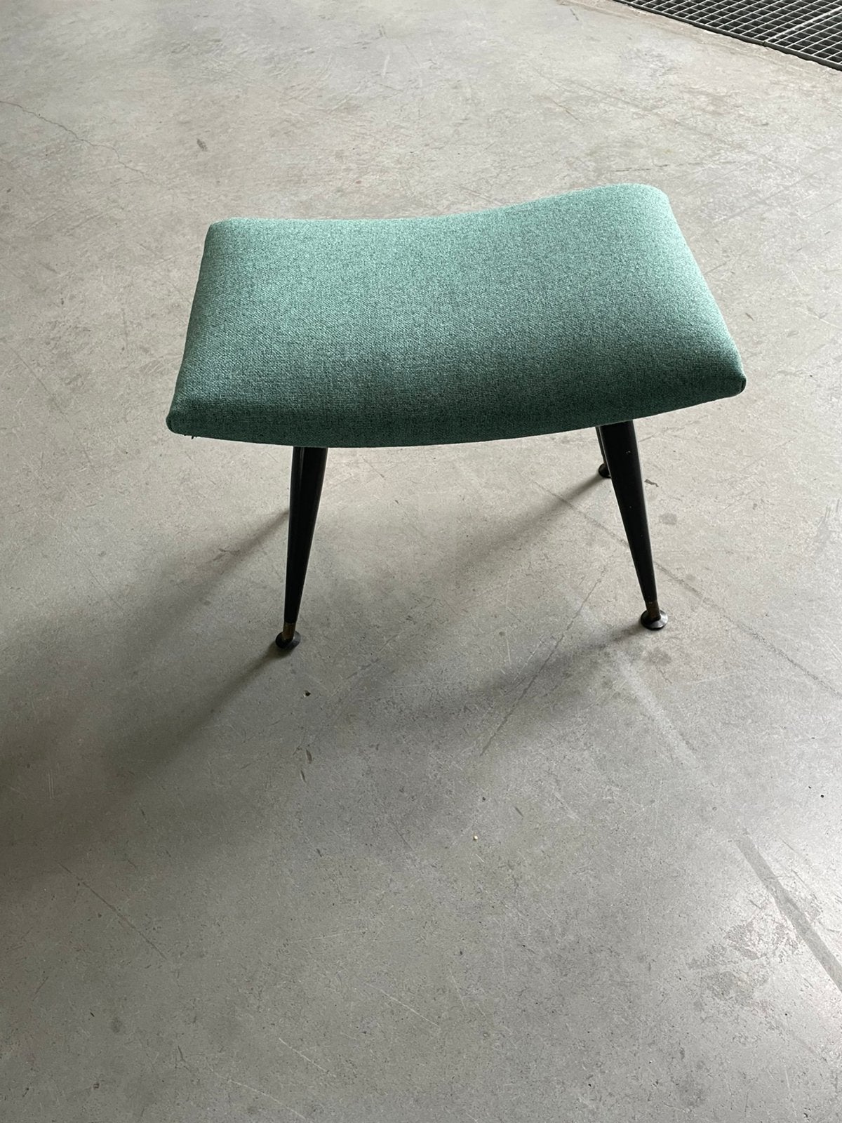 Vintage voetenbank jaren 60 kvadrat tonica, Minder dan 50 cm, ., 2de hands, Ophalen of Verzenden