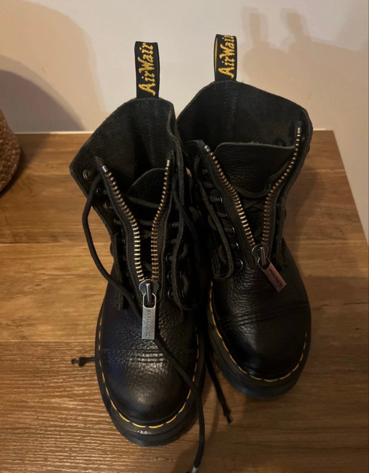 Doc Martens Sinclair Laarzen Maat 36 + Wonder Balsam, Ophalen of Verzenden, Zo goed als nieuw, Zwart, Lage of Enkellaarzen
