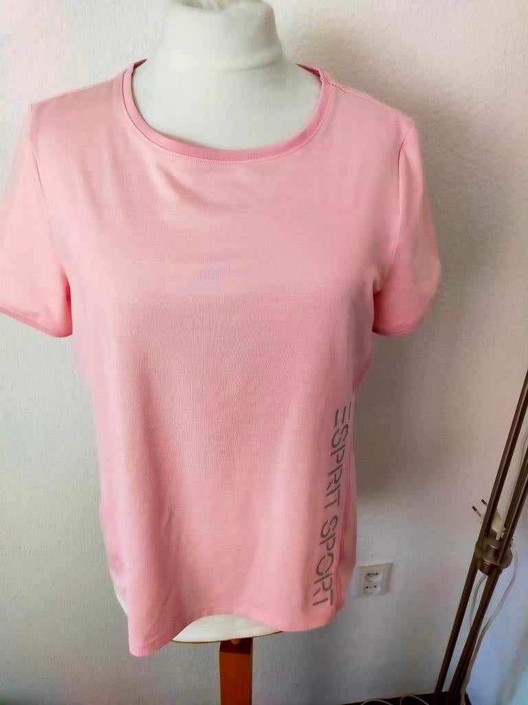 Sportshirt rose  esprit maat L, Kleding | Dames, Maat 38/40 (M), Ophalen of Verzenden, Zo goed als nieuw, Roze