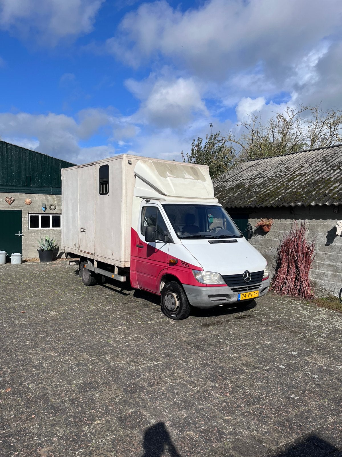 Mercedes-Benz Sprinter 416 cdi 2-paardsvrachtwagen, Auto's, 156 pk, Particulier, 2148 cc, Te koop