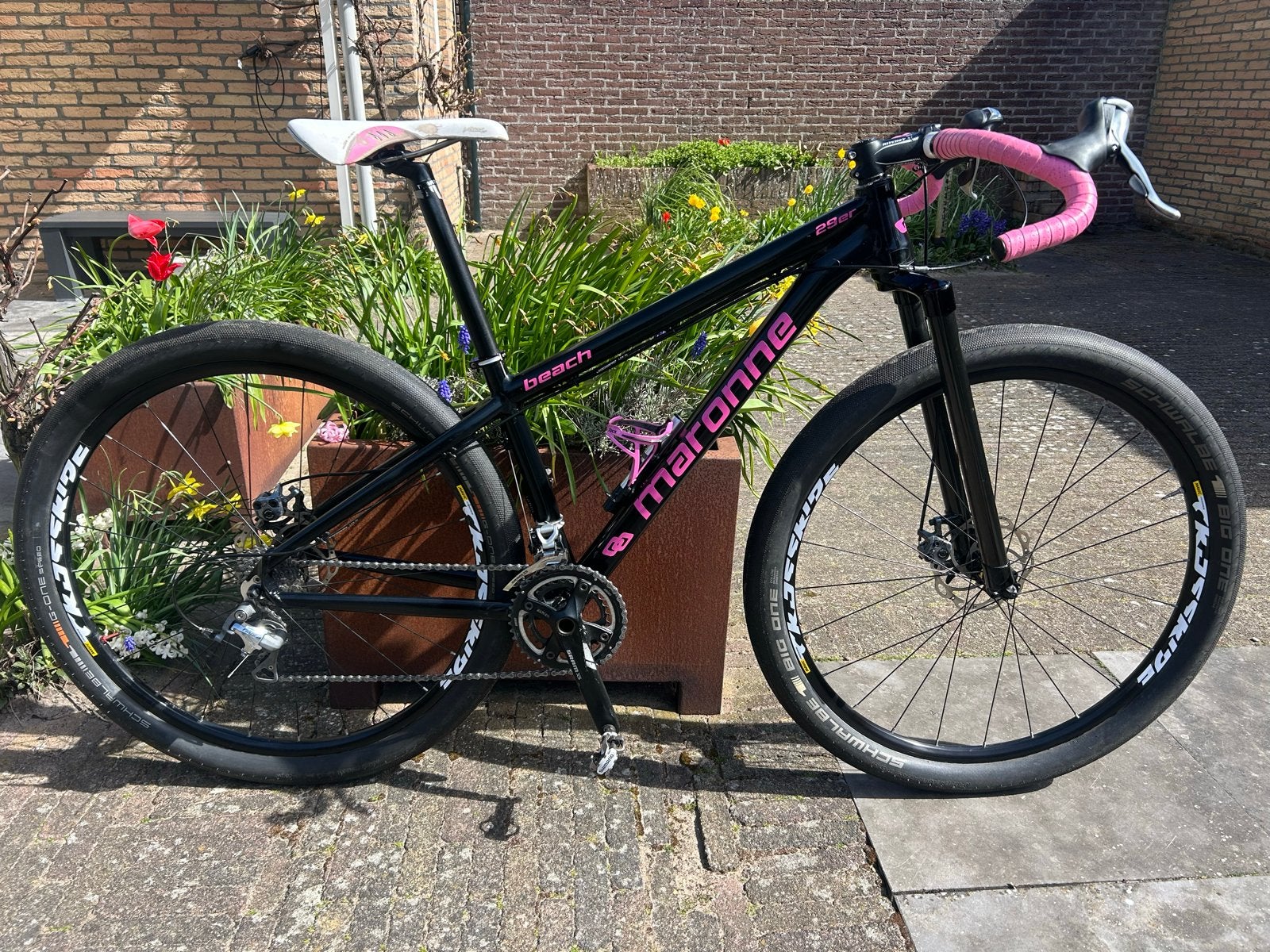 Beach Bike - Shimano - Maat S, 28 inch, Gebruikt, 10 tot 15 versnellingen, Aluminium