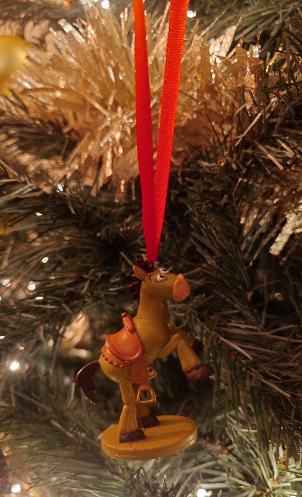 Disney Toy Story Bullebeest kerst ornament hanger kerstbal, Ophalen of Verzenden, Nieuw