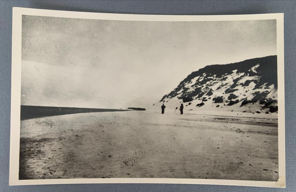 Texel, aan het Eierlandsche Gat, Verzenden, 1940 tot 1960, Ongelopen, Waddeneilanden