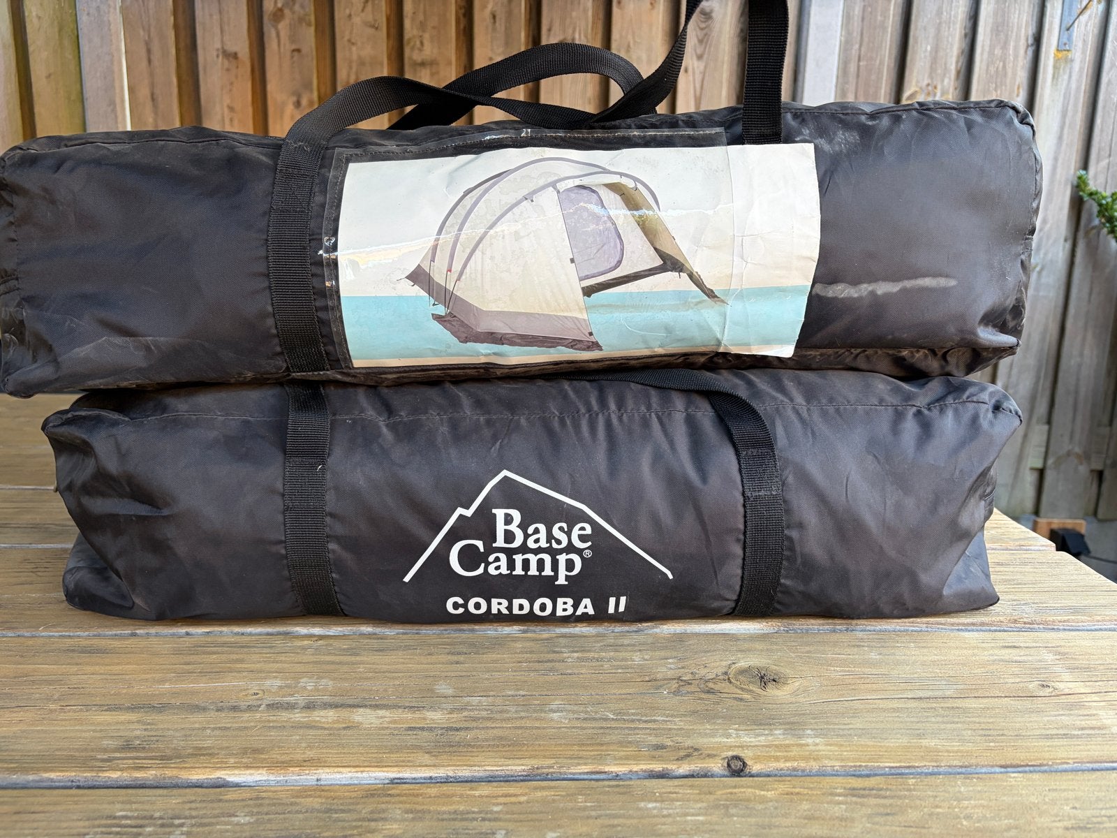 2 kampeertentjes voor 1 persoon - Base Camp Cordoba II, Ophalen, Gebruikt, Tot en met 2