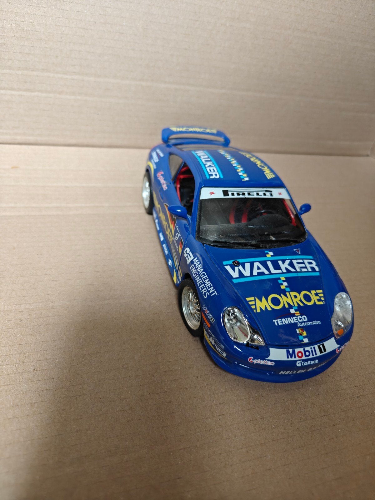 Porsche 911 (996) GT3 Cup 'Walker / Monroe' - Schaal 1:18, Ophalen of Verzenden, Gebruikt, Auto, Overige merken