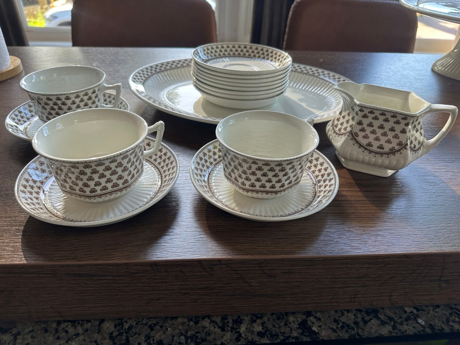 Antiek servies Adams Sharon (Wedgewood), Ophalen of Verzenden