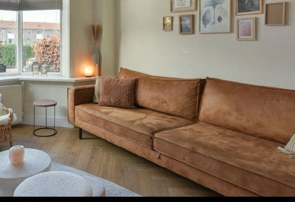 Comfortabele bank met wasbare hoezen, Ophalen, Gebruikt, Driepersoons, 75 tot 100 cm