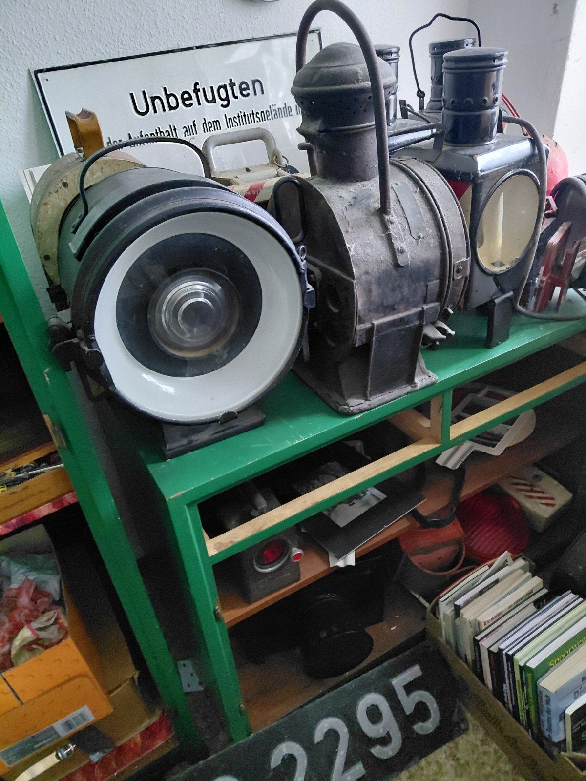 Vintage Trein Seinlampen - Authentieke Spoorwegverlichting, Ophalen