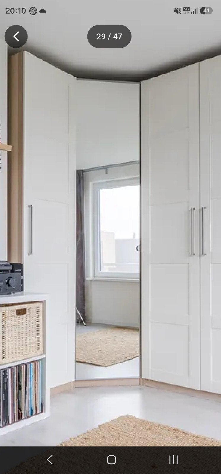 Ikea Pax hoekkast, Ophalen, Gebruikt, Modern, Met deur(en)
