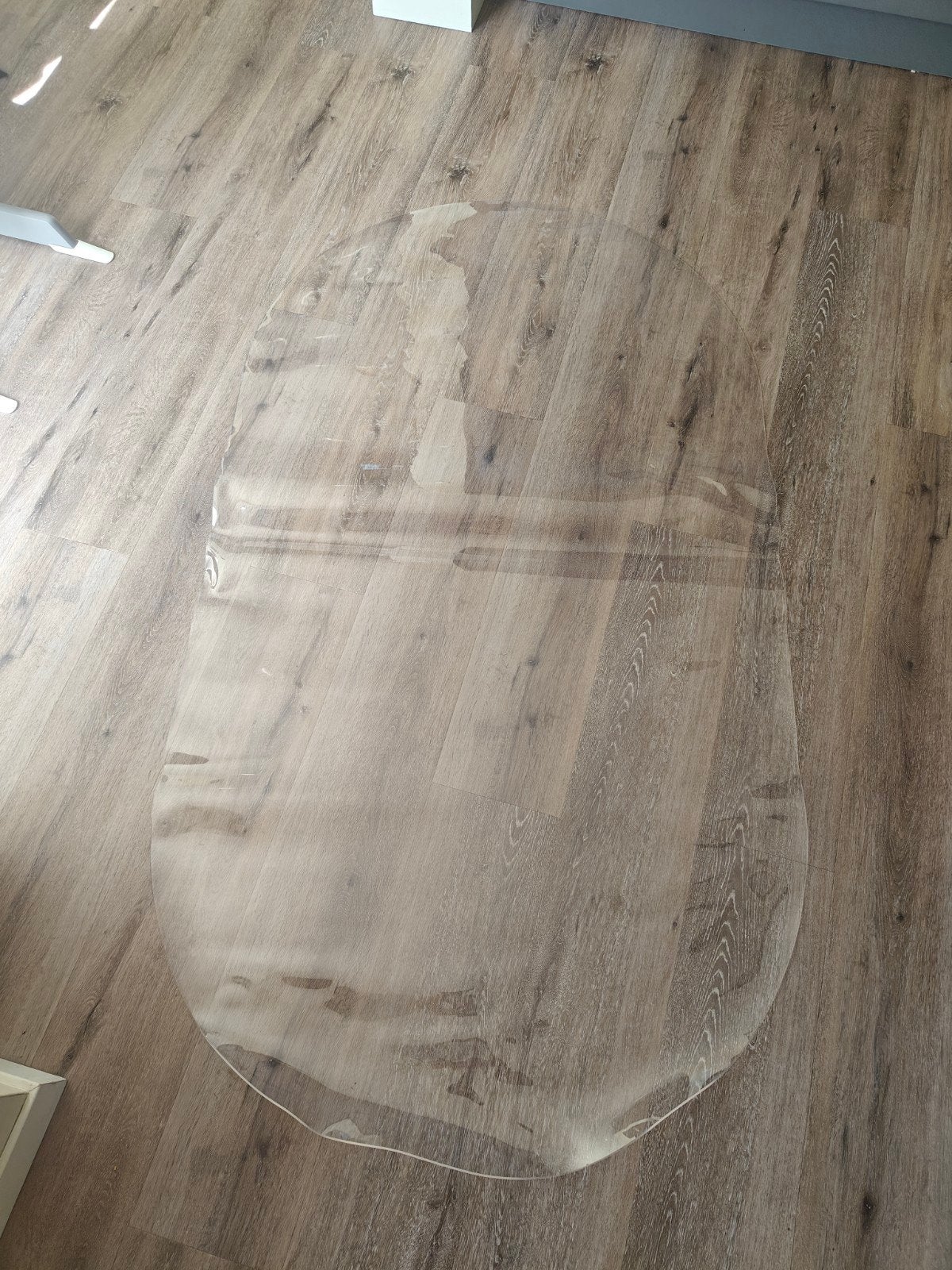 Transparant tafelzeil op maat - 2mm dik, 200x110cm, Ophalen of Verzenden, Nieuw, Kunststof