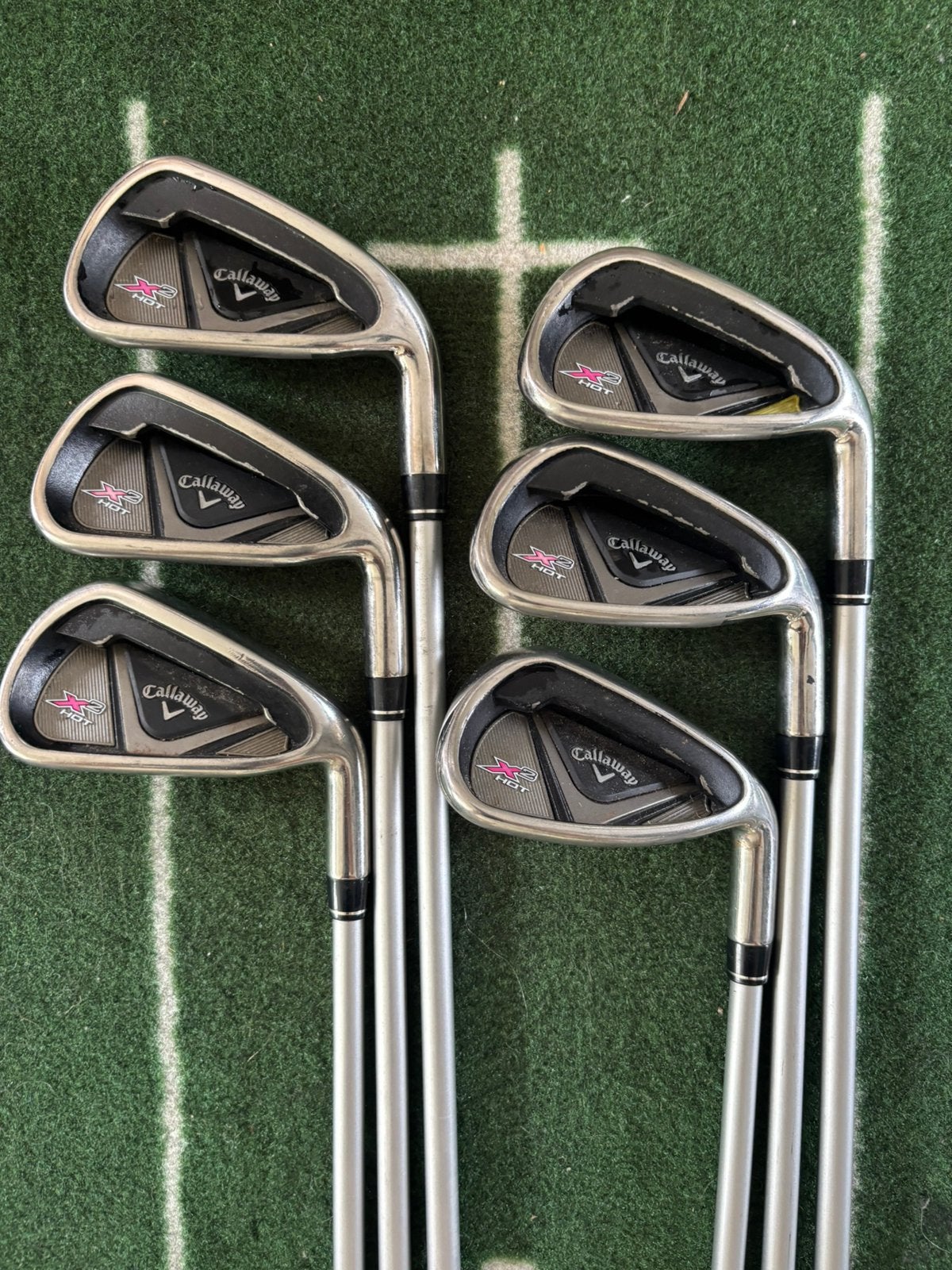 Callaway X2 Hot Ijzerset | 5/PW | W Flex, Set, Callaway, Ophalen of Verzenden, Zo goed als nieuw