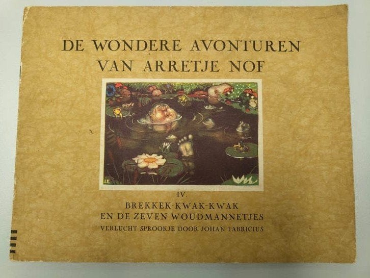 De Wondere Avonturen van Arretje Nof - Johan Fabricius, Ophalen of Verzenden, Gelezen