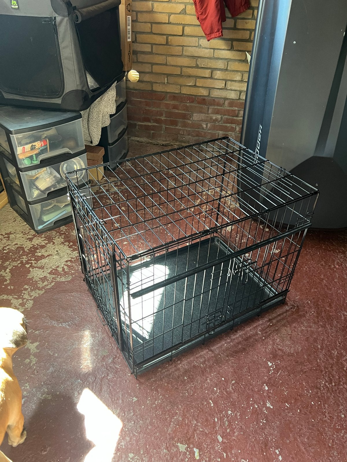 Honden bench, Dieren en Toebehoren, Hondenbenches, Ophalen, Zo goed als nieuw