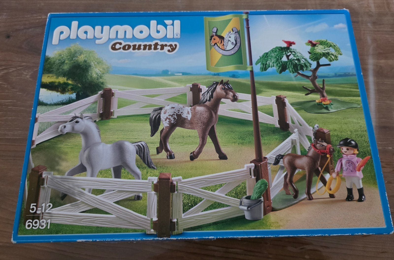 Playmobil Country 6931 Paarde weide, Ophalen of Verzenden, Zo goed als nieuw, Complete set