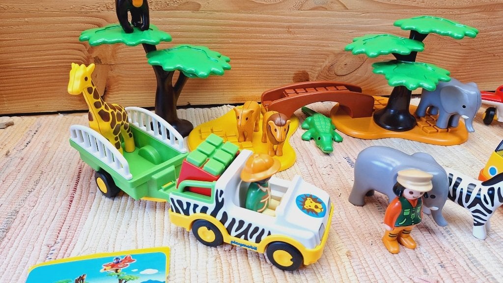 Playmobil 123 set 5047 Safari, Ophalen of Verzenden, Zo goed als nieuw, Complete set