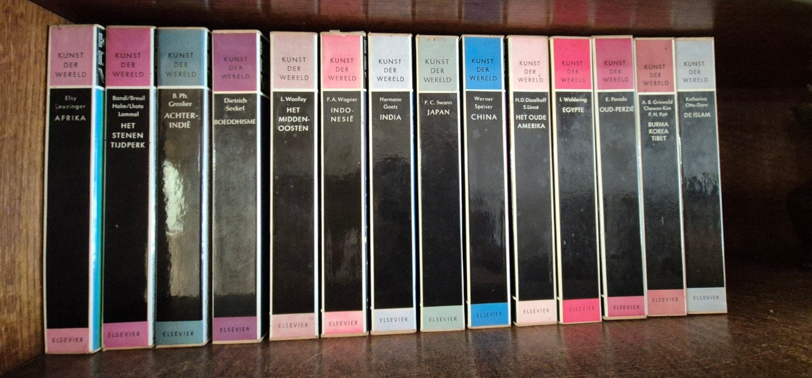 Kunst der Wereld - Complete set van 15 boeken, Ophalen, Gelezen, Overige onderwerpen