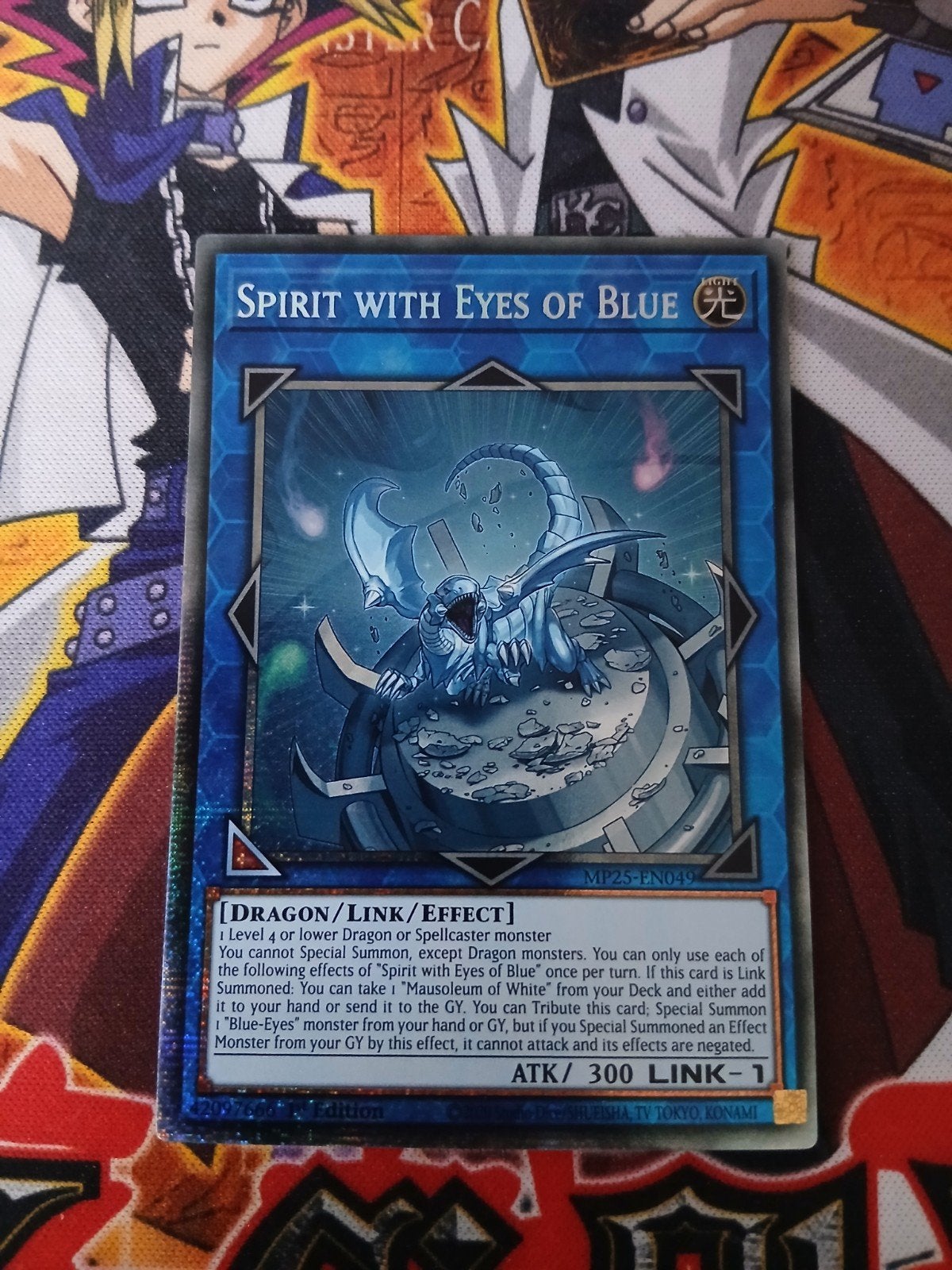 Spirit with Eyes of Blue - Starlight Rare MP25 - Yu-Gi-Oh, Ophalen of Verzenden, Zo goed als nieuw, Foil