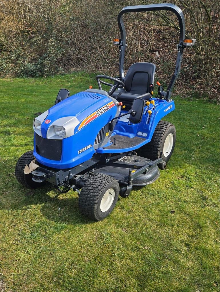 Iseki txg 237 diesel zitmaaier trekker minitrekker tractor, Ophalen of Verzenden, Zo goed als nieuw, 120 cm of meer