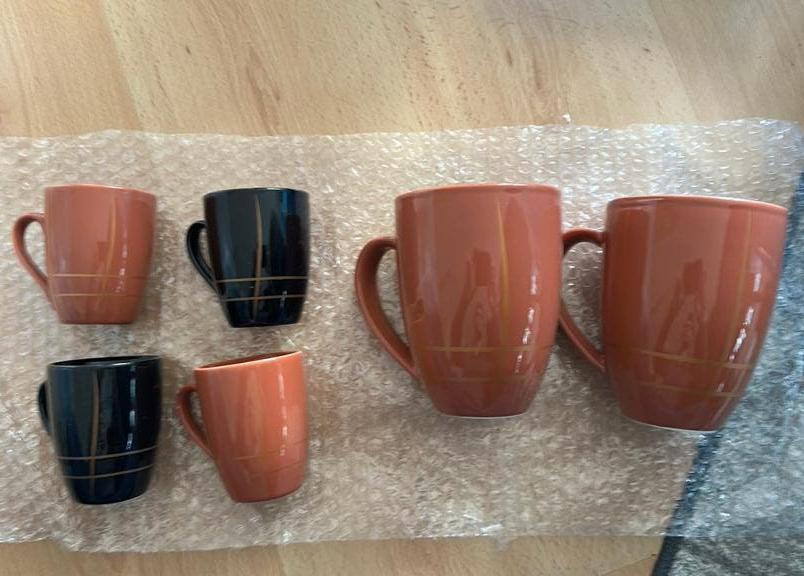 Riverdale Suzie brique mokken set, Huis en Inrichting, Keuken | Servies, Ophalen of Verzenden, Zo goed als nieuw, Overige stijlen