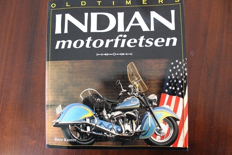 Oldtimers Indian Motorfietsen Boek - Buzz Kanter, Boeken, Ophalen of Verzenden, Zo goed als nieuw, Buzz Kanter, Merk of Model