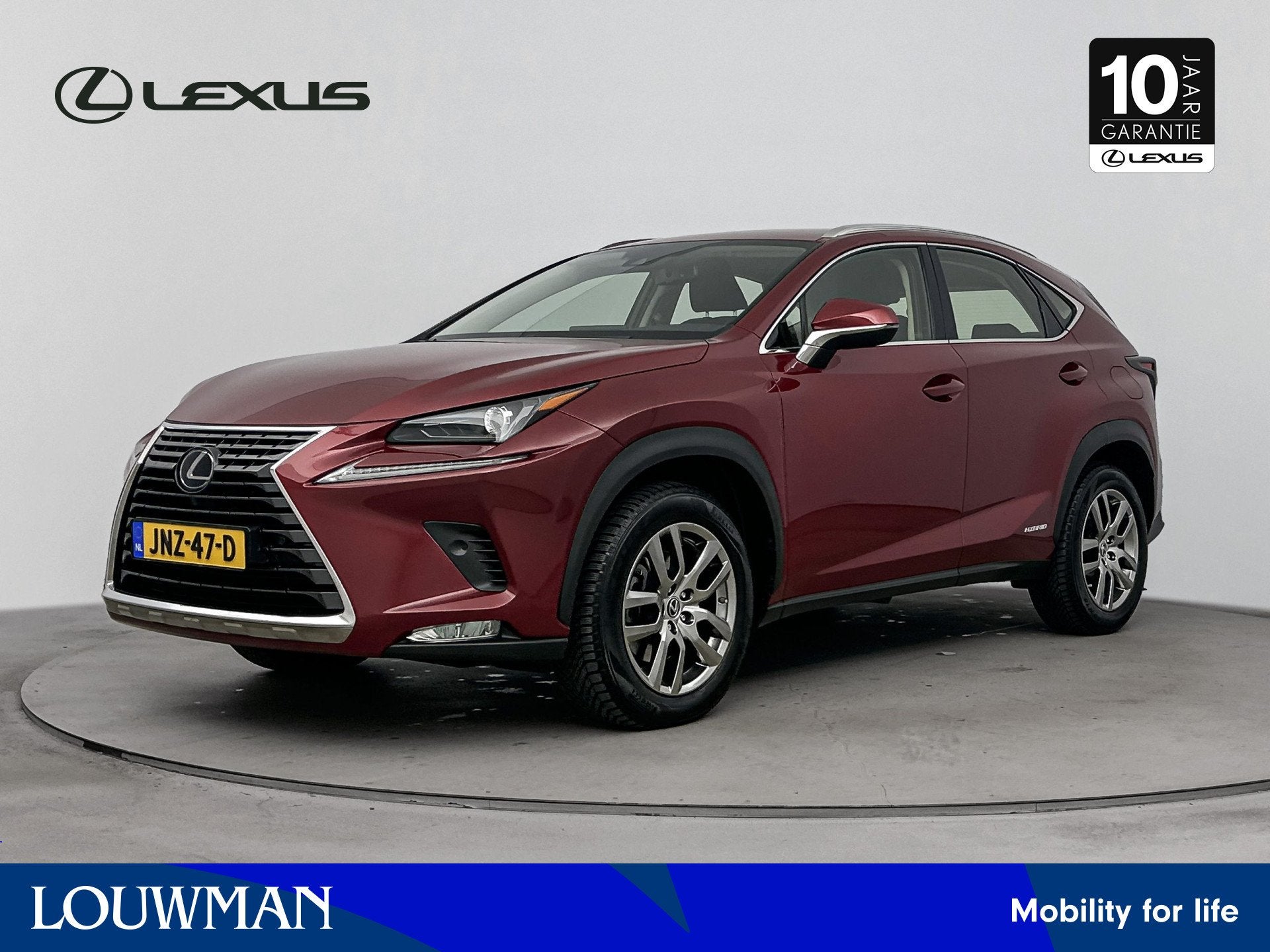 Lexus NX 300h AWD Business Line Pro | Carplay | Stoelverwarm, Auto's, Automaat, Gebruikt, 1760 kg, Leder