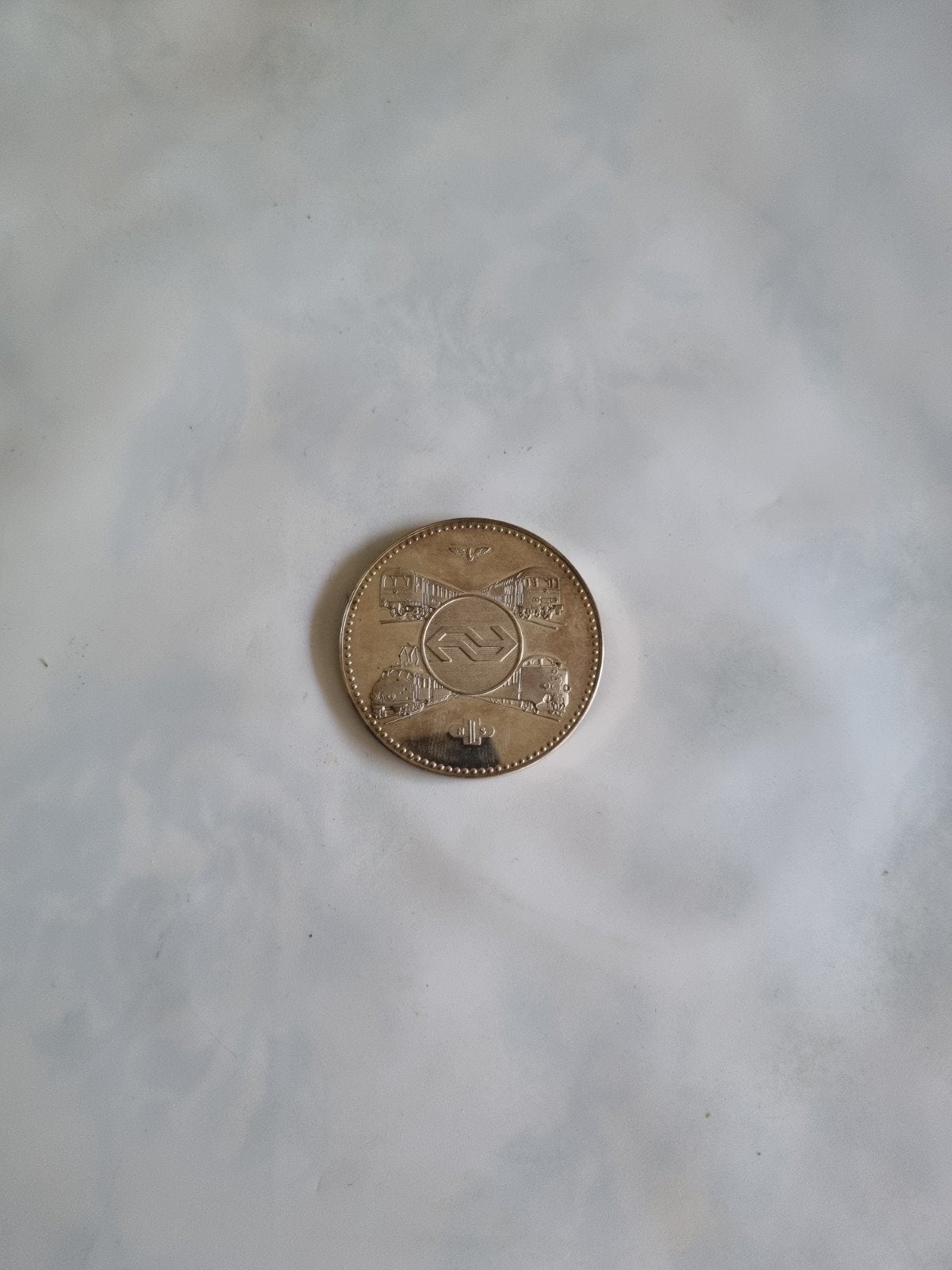 Zilveren 50 gulden munt 1980 - Spoorwegen 150 jaar, Koningin Beatrix, Zilver, Losse munt, Overige waardes