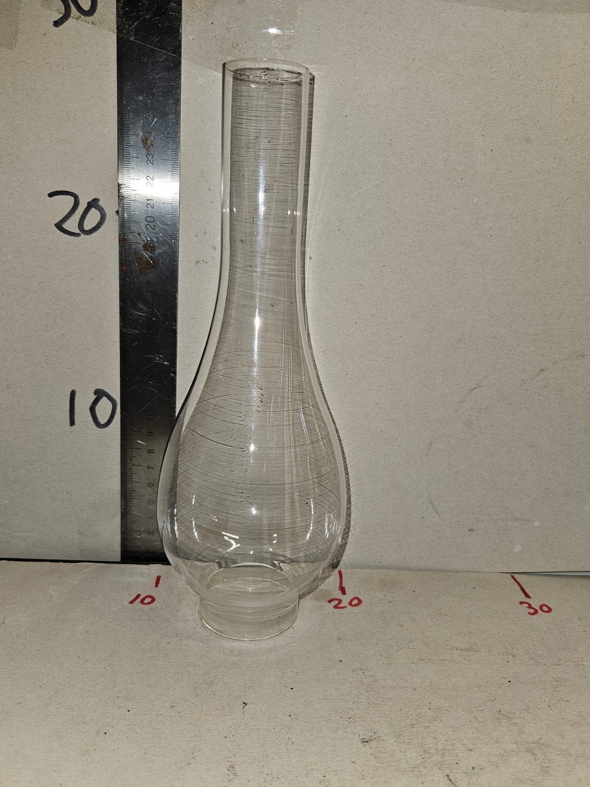 Vervangglas / Lampenkap voor olielamp - Peervormig, Ophalen of Verzenden