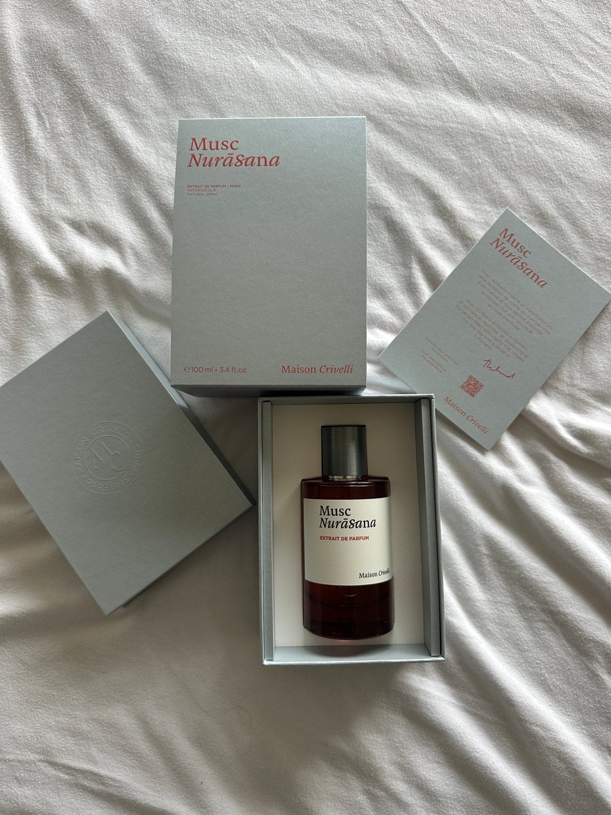 Musc Nurasana - Maison Crivelli 100 ml, Ophalen of Verzenden, Zo goed als nieuw