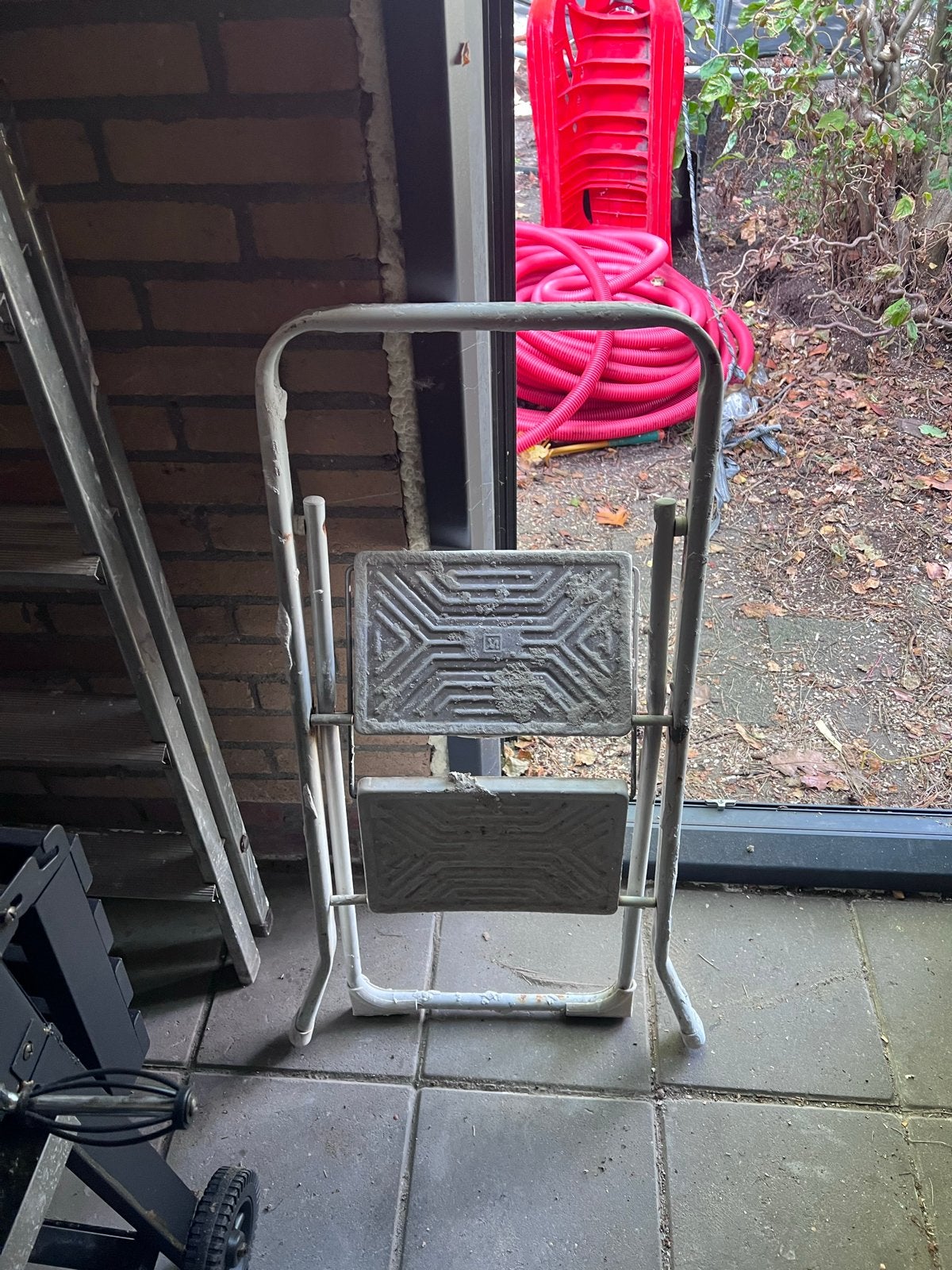 Handige opvouwbare trap - ideaal voor klusjes, Gebruikt, Trap, Ophalen of Verzenden, Opvouwbaar of Inschuifbaar