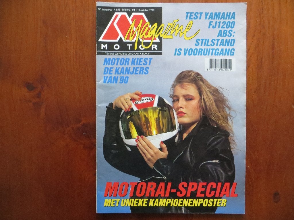 Motor Magazine 42 1990 MotoRAI-special, Yamaha FJ1200 ABS, Ophalen of Verzenden, Nieuw, Motoren