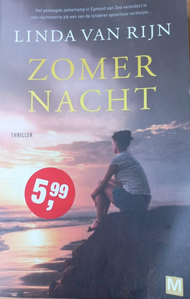 Linda van Rijn, zomernacht, Boeken, Ophalen of Verzenden, Zo goed als nieuw