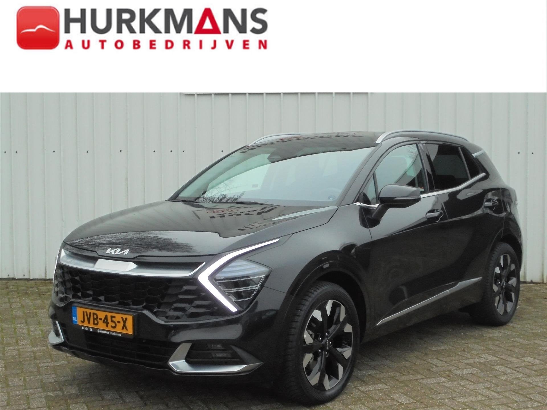 Kia Sportage 1.6 T-GDi 265PK PHEV LEER AWD ZEER COMPLEET, Automaat, Gebruikt, 4 cilinders, Zwart