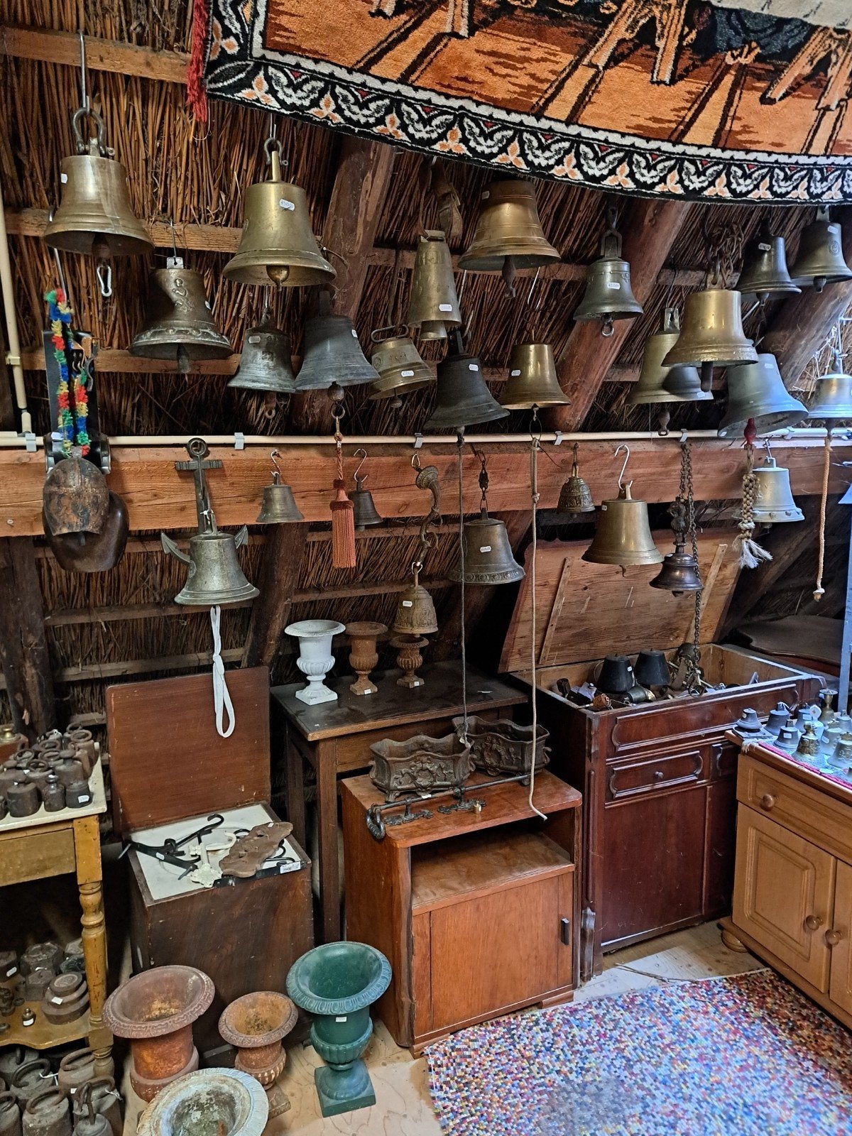 Scheepsbel bel, Ophalen