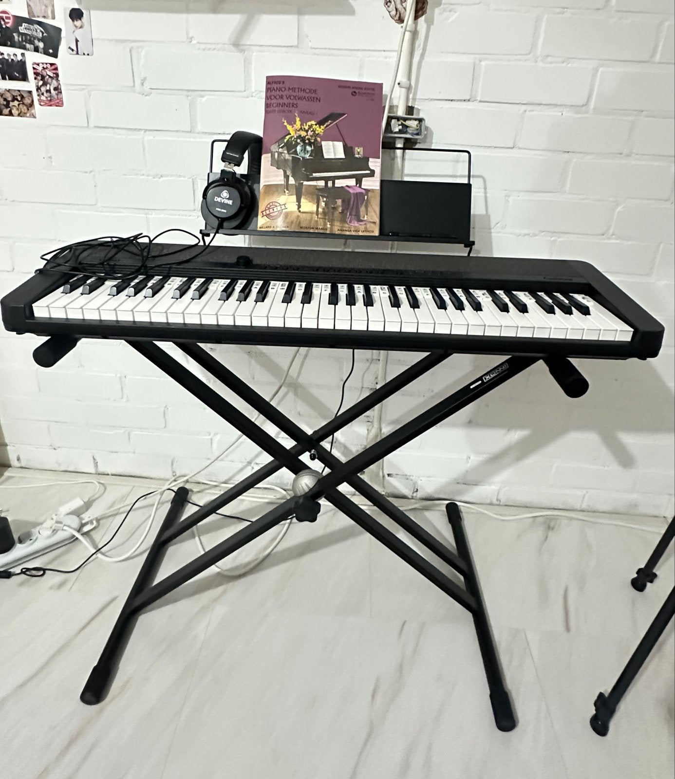 Casio CT-S1 keyboard met standaard, koptelefoon en boek, Muziek en Instrumenten, Keyboards, Casio, 61 toetsen, Ophalen of Verzenden