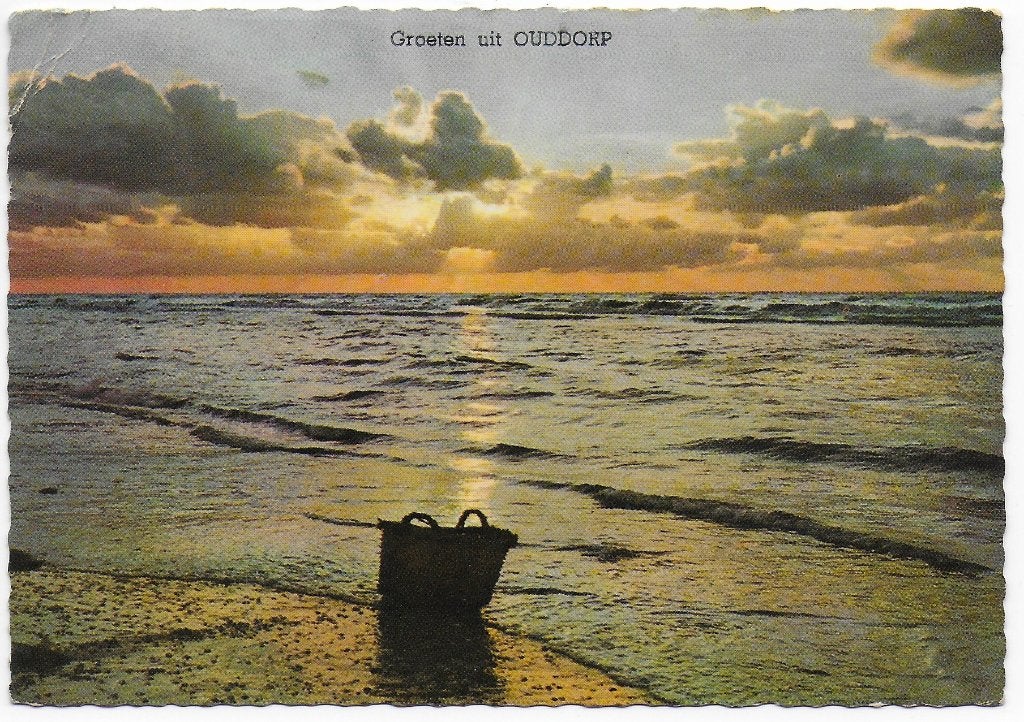 Ouddorp Gelopen Ansichtkaart ( B5722), Ophalen of Verzenden, 1980 tot heden, Gelopen
