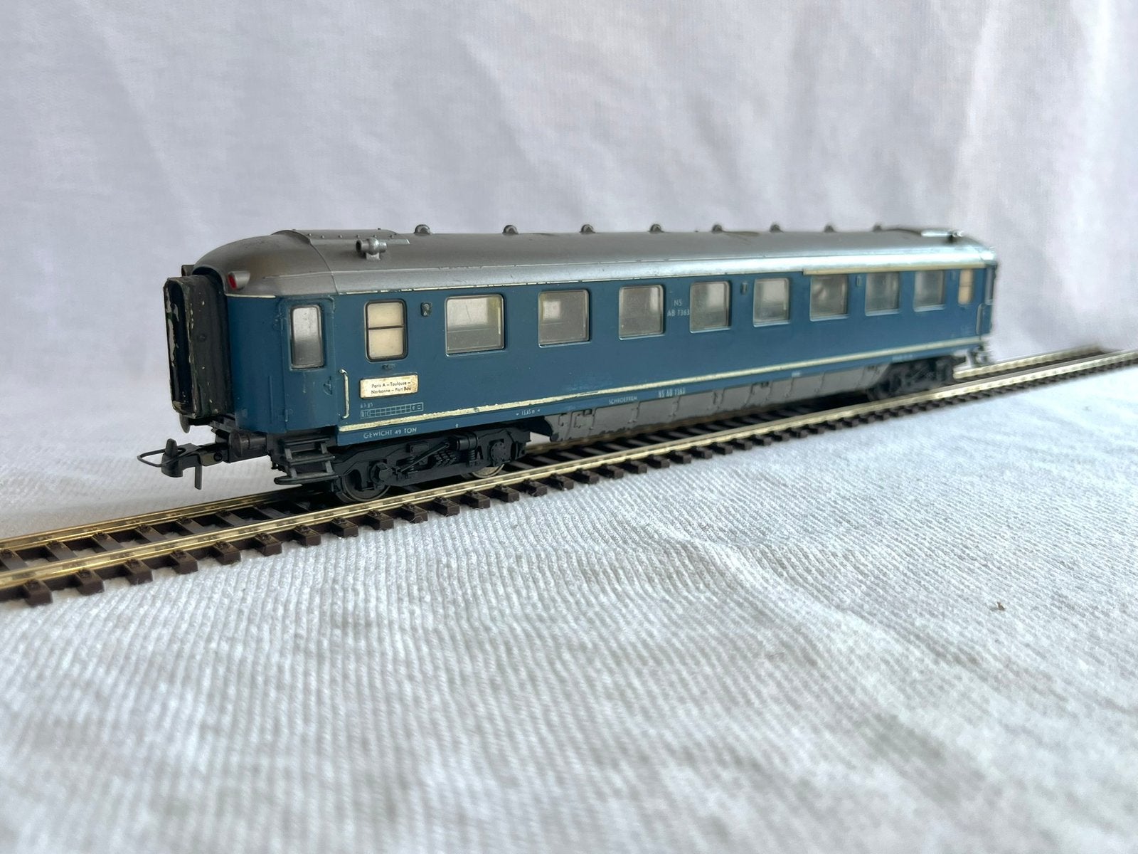Fleischmann 1530 NS Plan D AB7363 (H0), Gebruikt, Gelijkstroom, Fleischmann, Wagon