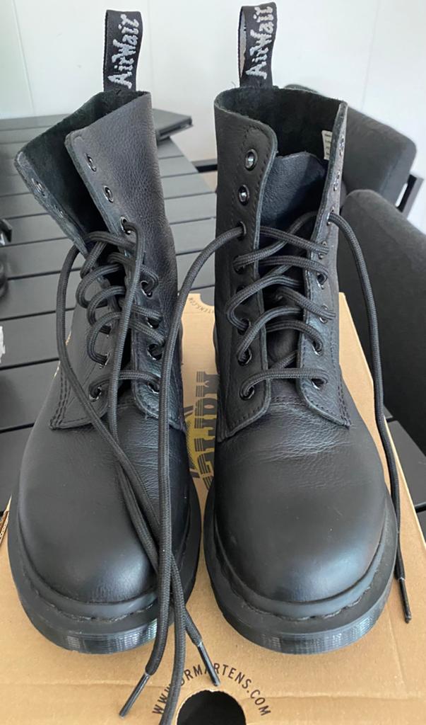 Dr Martens 1460 Pascal zacht leder, Hoge laarzen, Zwart, Ophalen of Verzenden, Zo goed als nieuw