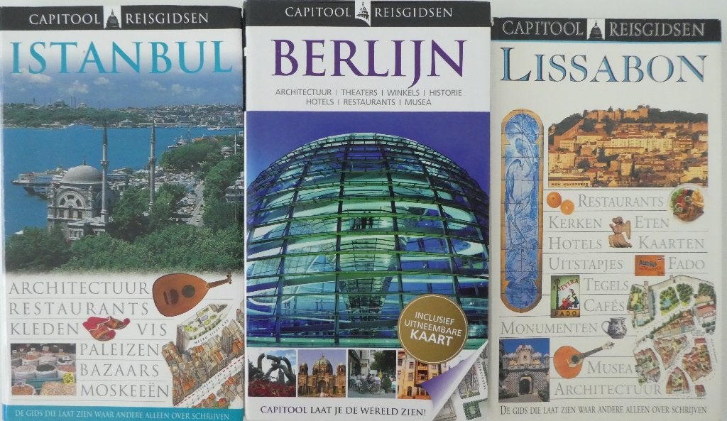 CAPITOOL Reisgids Lissabon, Istanbul, Berlijn, Capitool, Europa, Ophalen of Verzenden, Zo goed als nieuw